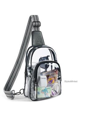 Clear Crossbody Bag Stadium Approved